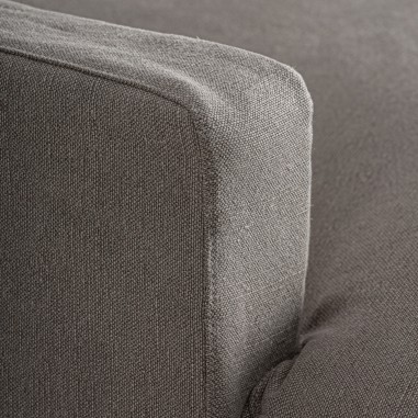 Chaise Longue Arsac de Lino Gris – Estilo...