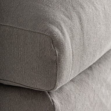 Chaise Longue Arsac de Lino Gris – Estilo...