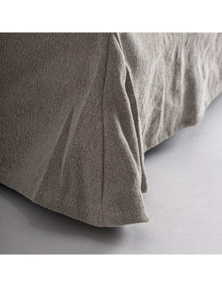 Chaise Longue Arsac de Lino Gris – Estilo Contemporáneo | Vical Home