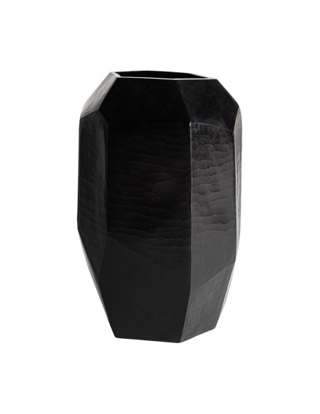 Jarrón Galeo de Vical Home – Jarrón decorativo de cerámica negra mate 47 cm estilo minimalista