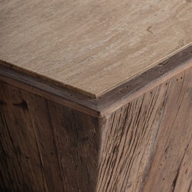 Mesa de Centro Merkem Vical Home de Madera...