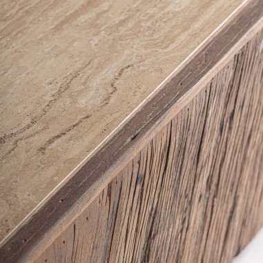 Mesa de Centro Merkem Vical Home de Madera...