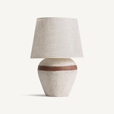 Lámpara de Sobremesa Vical Home en Terracota y...