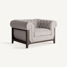 Sillón Ipswich de Vical Home en Madera de Fresno y...