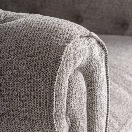 Sillón Ipswich de Vical Home en Madera de Fresno y Tapizado Gris