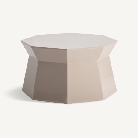 Mesa Auxiliar Vical Home en Madera DM Color Crema