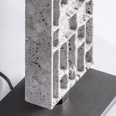 Lámpara de Sobremesa Kioni Vical Home – Mármol Gris y... 2