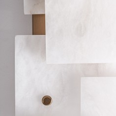 Aplique Chanya Vical Home – Art Déco en Alabastro Blanco... 2