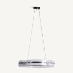 Lámpara de Colgar Mukam Vical Home – Art Déco en Cristal... 2