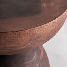 Mesa Auxiliar Jangany de Vical Home en Madera de Suar Marrón 2