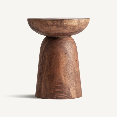 Mesa Auxiliar Ejeda de Vical Home en Madera de Suar Marrón