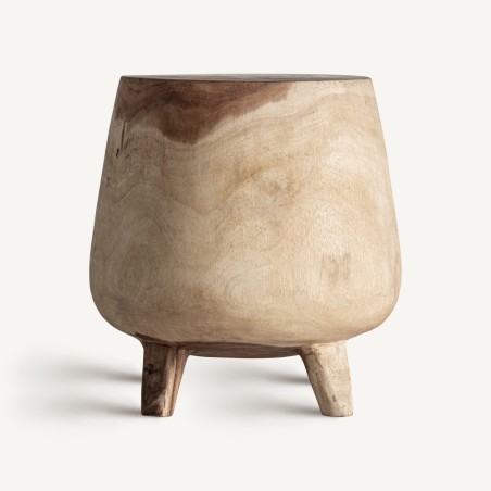 Mesa Auxiliar Kalandy de Vical Home en Madera de Suar Marrón