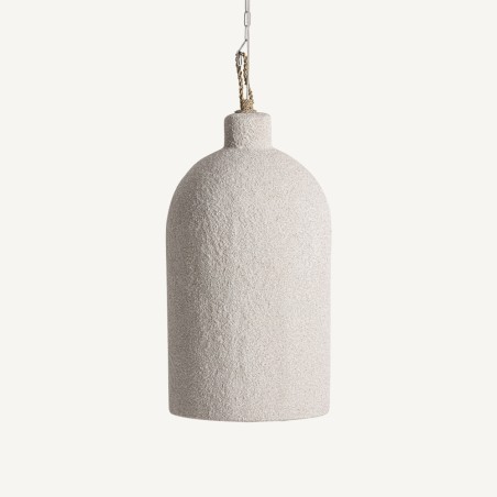 Lámpara de Colgar de Vical Home en Madera de Suar Beige