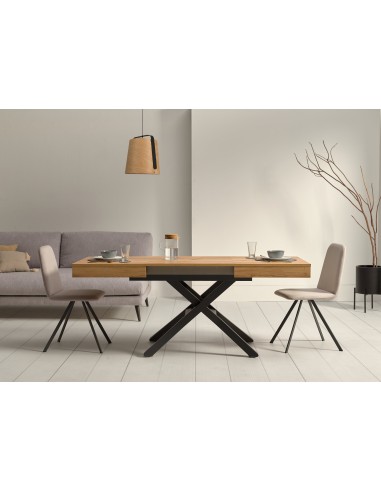 MESA CENTRO/COMEDOR EXTENSIBLE LONG WAY (120X75)