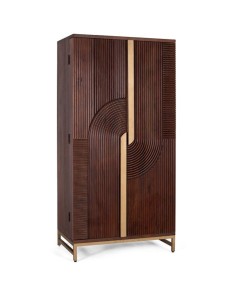 Mueble Bar de Madera de Mango y Metal Cerezo – Giner y... 2