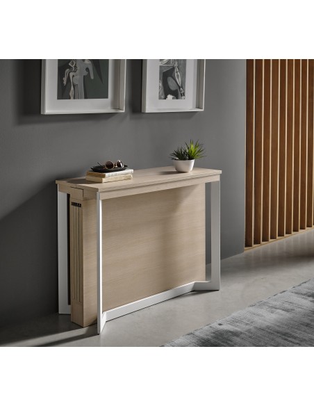 MESA CONSOLA LICA PM (CERRADA 76X90X35) (ABIERTA 76X90X235)