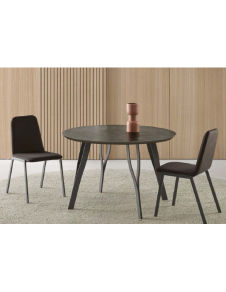 MESA COMEDOR REDONDA FIJA ZAHORÍ