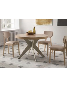 MESA COMEDOR REDONDA EXTENSIBLE MON 2