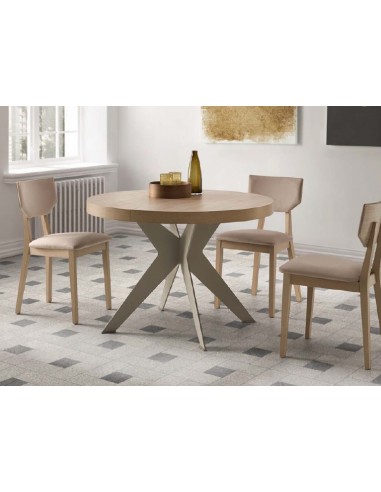 MESA COMEDOR REDONDA EXTENSIBLE MON