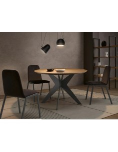 MESA COMEDOR REDONDA FIJA MON