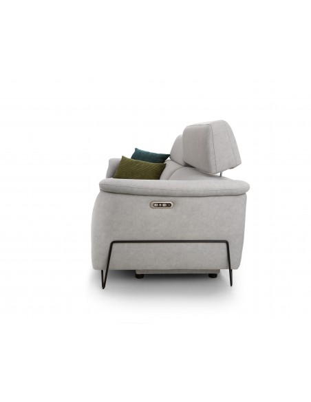 Sofá cardio relax Estela 2 sentadas de Mayor Tapizados – sofá reclinable eléctrico con sistema gravedad cero