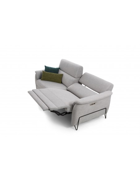 Sofá cardio relax Estela 2 sentadas de Mayor Tapizados – sofá reclinable eléctrico con sistema gravedad cero