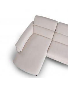 Sofá chaise longue relax Estela con sistema cardio de... 2