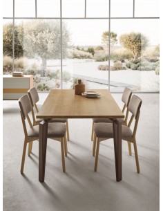 MESA COMEDOR RECTANGULAR EXTENSIBLE ARCO 2