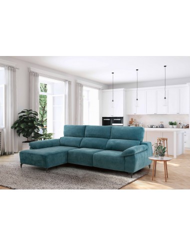 SOFÁ CHAISELONGUE NINA ASIENTO DESLIZANTE DE...