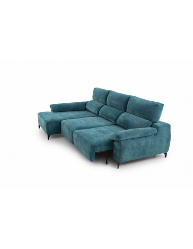 SOFÁ CHAISELONGUE NINA ASIENTO DESLIZANTE DE...