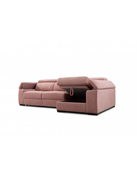 SOFÁ CHAISELONGUE 150CM MAGNUM ASIENTOS Y BRAZOS-ARCÓN DESLIZANTE EN BLOQUE MAYOR TAPIZADOS