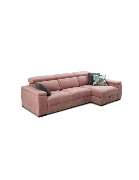 SOFÁ CHAISELONGUE 150CM MAGNUM ASIENTOS Y BRAZOS-ARCÓN DESLIZANTE EN BLOQUE MAYOR TAPIZADOS