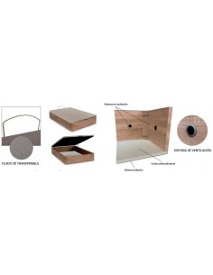 CANAPÉ NILO AL SUELO O ELEVADO TAPA PARTIDA 2