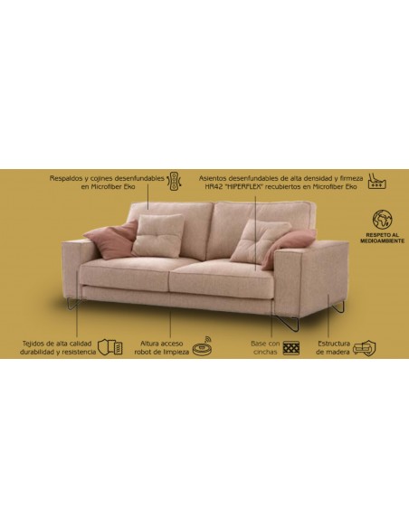 SOFÁ SOPHIE DE MAYOR TAPIZADOS