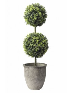 ARBOLITO ARTIFICIAL 2 BOLAS 46CM