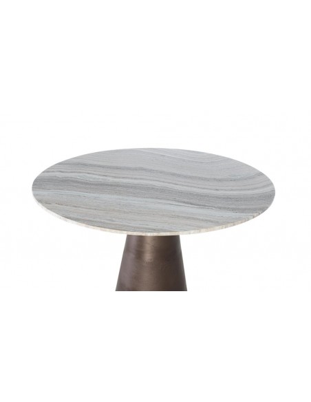 Mesa de Comedor de Mármol y Aluminio – Giner y Colomer