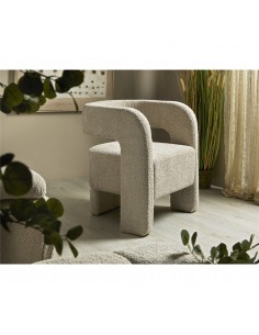 BUTACA BAKARI RIZO SUAVE BEIGE IMR (74X72X63)