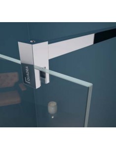 PANEL FIJO DUCHA CROMO VARIAS MEDIDAS 2