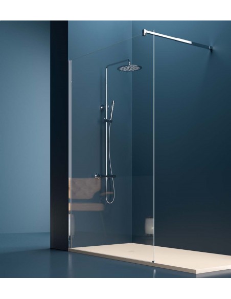 PANEL FIJO DUCHA CROMO VARIAS MEDIDAS