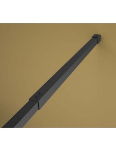 PANEL FIJO DUCHA NEGRO VARIAS MEDIDAS 2