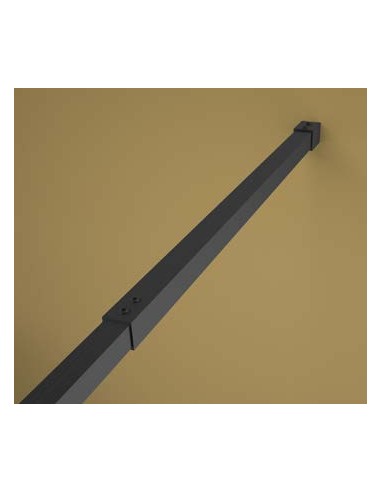 PANEL FIJO DUCHA NEGRO VARIAS MEDIDAS