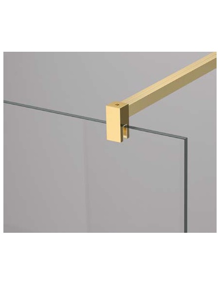 PANEL FIJO DUCHA DORADO VARIAS MEDIDAS
