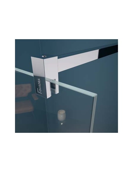 PANEL FIJO DUCHA DECORADO CROMO VARIAS MEDIDAS