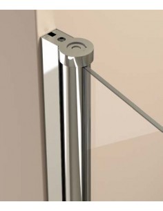 PANEL DUCHA ABATIBLE CROMO VARIAS MEDIDAS 2