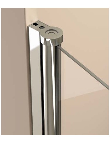 PANEL DUCHA ABATIBLE CROMO VARIAS MEDIDAS