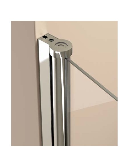 PANEL DUCHA ABATIBLE CROMO VARIAS MEDIDAS