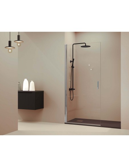 PANEL DUCHA ABATIBLE CROMO VARIAS MEDIDAS