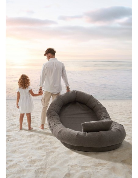 Family Bed Dupen – Cama Modular con Tejido Reciclado y Funda Lavable