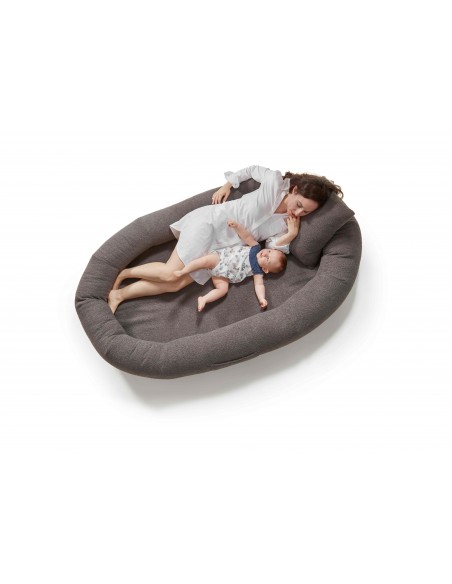 Family Bed Dupen – Cama Modular con Tejido Reciclado y Funda Lavable