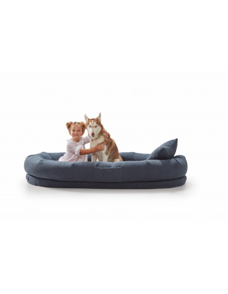 Family Bed Dupen – Cama Modular con Tejido Reciclado y Funda Lavable